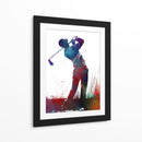 Swing calmado de golf - Justyna Jaszke | Cuadro decorativo de Canvas Lab