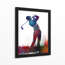 Swing calmado de golf - Justyna Jaszke | Cuadro decorativo de Canvas Lab