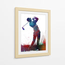 Swing calmado de golf - Justyna Jaszke | Cuadro decorativo de Canvas Lab