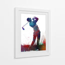 Swing calmado de golf - Justyna Jaszke | Cuadro decorativo de Canvas Lab