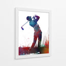 Swing calmado de golf - Justyna Jaszke | Cuadro decorativo de Canvas Lab