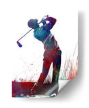 Swing calmado de golf - Justyna Jaszke | Cuadro decorativo de Canvas Lab