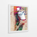 Swing concentrado de un golfista - Justyna Jaszke | Cuadro decorativo de Canvas Lab