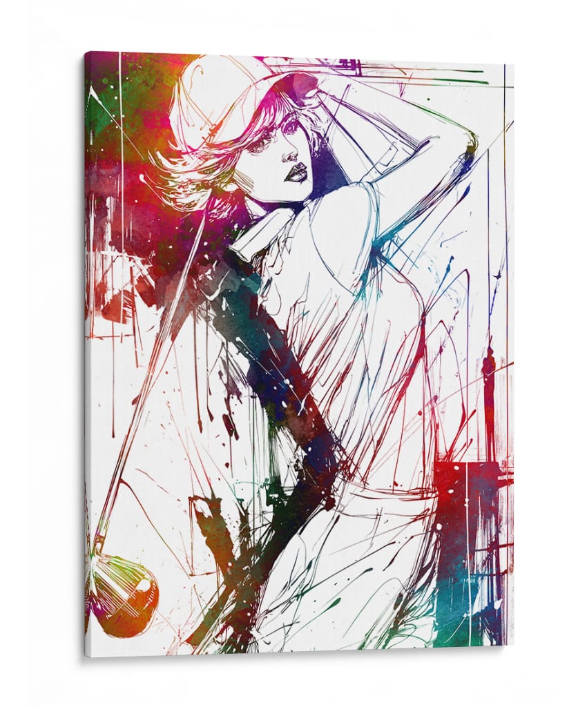 Swing eléctrico - Justyna Jaszke | Cuadro decorativo de Canvas Lab