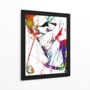 Swing de golf colorido femenino - Justyna Jaszke | Cuadro decorativo de Canvas Lab