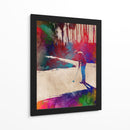 Swing de golf colorido - Justyna Jaszke | Cuadro decorativo de Canvas Lab