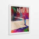 Swing de golf colorido - Justyna Jaszke | Cuadro decorativo de Canvas Lab