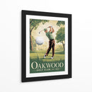 Swing de golf clásico - Andreas Magnusson | Cuadro decorativo de Canvas Lab