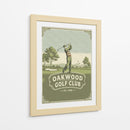 Swing clásico con palo de golf - Andreas Magnusson | Cuadro decorativo de Canvas Lab