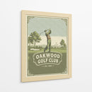 Swing clásico con palo de golf - Andreas Magnusson | Cuadro decorativo de Canvas Lab