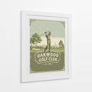 Swing clásico con palo de golf - Andreas Magnusson | Cuadro decorativo de Canvas Lab