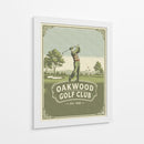 Swing clásico con palo de golf - Andreas Magnusson | Cuadro decorativo de Canvas Lab