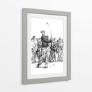 Swing clásico de un jugador de golf - Kulik | Cuadro decorativo de Canvas Lab