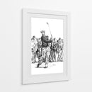 Swing clásico de un jugador de golf - Kulik | Cuadro decorativo de Canvas Lab