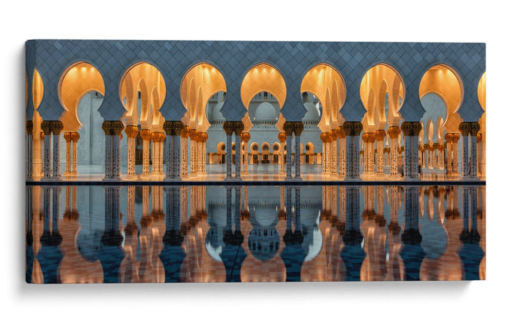 Reflejos sobre la Gran Mezquita - Stefan Schilbe | Cuadro decorativo de Canvas Lab