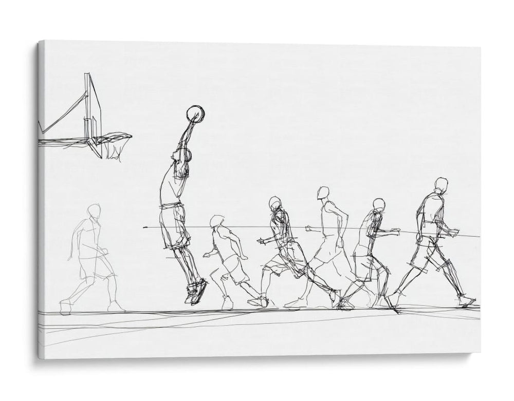 Equipo de basquet - DIEGO D L | Cuadro decorativo de Canvas Lab
