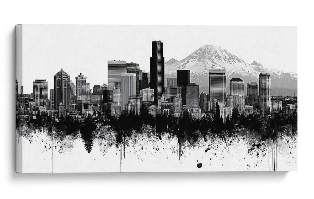 Ciudad a blanco y negro - DIEGO D L | Cuadro decorativo de Canvas Lab