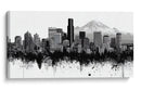 Ciudad a blanco y negro - DIEGO D L | Cuadro decorativo de Canvas Lab
