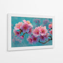 Flores rosadas pequeñas - DIEGO D L | Cuadro decorativo de Canvas Lab