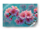 Flores rosadas pequeñas - DIEGO D L | Cuadro decorativo de Canvas Lab