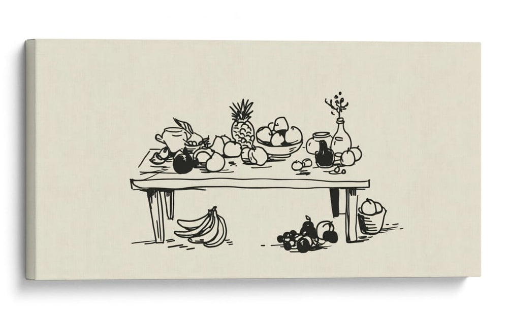 Mesa de frutas - DIEGO D L | Cuadro decorativo de Canvas Lab
