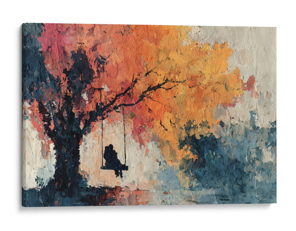 Columpio de otoño - DIEGO D L | Cuadro decorativo de Canvas Lab