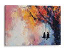 Pareja en columpio otoñal - DIEGO D L | Cuadro decorativo de Canvas Lab