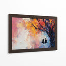 Pareja en columpio otoñal - DIEGO D L | Cuadro decorativo de Canvas Lab