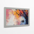 Pareja en columpio otoñal - DIEGO D L | Cuadro decorativo de Canvas Lab