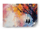 Pareja en columpio otoñal - DIEGO D L | Cuadro decorativo de Canvas Lab
