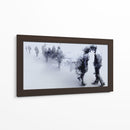 Pareja abstracta caminando - DIEGO D L | Cuadro decorativo de Canvas Lab