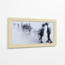 Pareja abstracta caminando - DIEGO D L | Cuadro decorativo de Canvas Lab