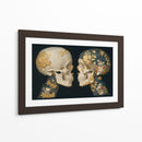 Calaveras con flores - DIEGO D L | Cuadro decorativo de Canvas Lab