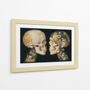 Calaveras con flores - DIEGO D L | Cuadro decorativo de Canvas Lab