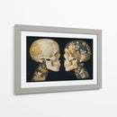 Calaveras con flores - DIEGO D L | Cuadro decorativo de Canvas Lab