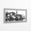 Puerto e iglesia - DIEGO D L | Cuadro decorativo de Canvas Lab