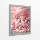 Pétalos de Terciopelo - Sae Art | Cuadro decorativo de Canvas Lab