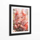 Conejita en Flor - Sae Art | Cuadro decorativo de Canvas Lab