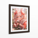 Conejita en Flor - Sae Art | Cuadro decorativo de Canvas Lab