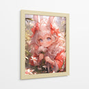 Conejita en Flor - Sae Art | Cuadro decorativo de Canvas Lab