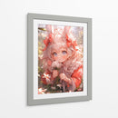 Conejita en Flor - Sae Art | Cuadro decorativo de Canvas Lab