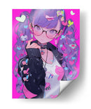 Ciberpunk de Neón - Sae Art | Cuadro decorativo de Canvas Lab