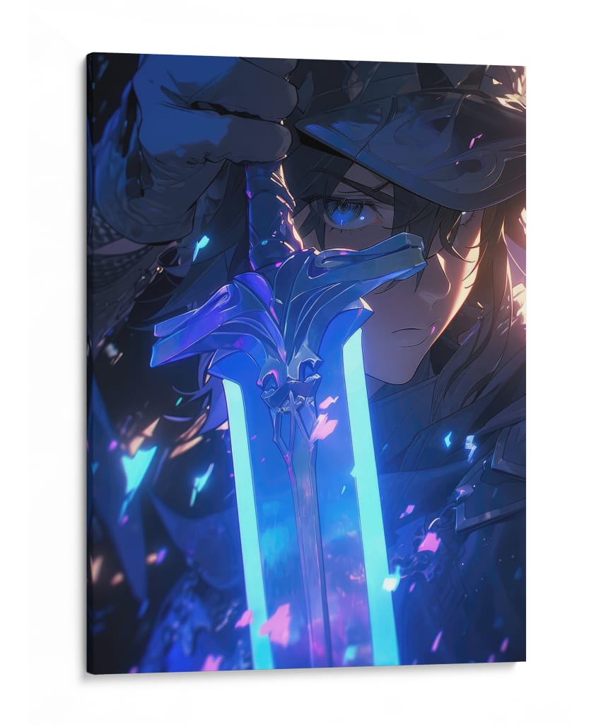 Caballero de la Sombra - Sae Art | Cuadro decorativo de Canvas Lab