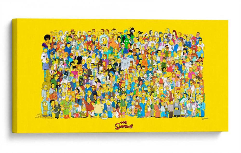 The Simpsons family | Cuadro decorativo de Canvas Lab