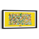 The Simpsons family | Cuadro decorativo de Canvas Lab