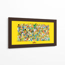 The Simpsons family | Cuadro decorativo de Canvas Lab