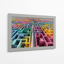 Colores en laberintos - DIEGO D L | Cuadro decorativo de Canvas Lab