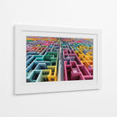 Colores en laberintos - DIEGO D L | Cuadro decorativo de Canvas Lab
