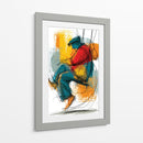 Hombre solitario en columpio - DIEGO D L | Cuadro decorativo de Canvas Lab