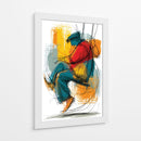 Hombre solitario en columpio - DIEGO D L | Cuadro decorativo de Canvas Lab